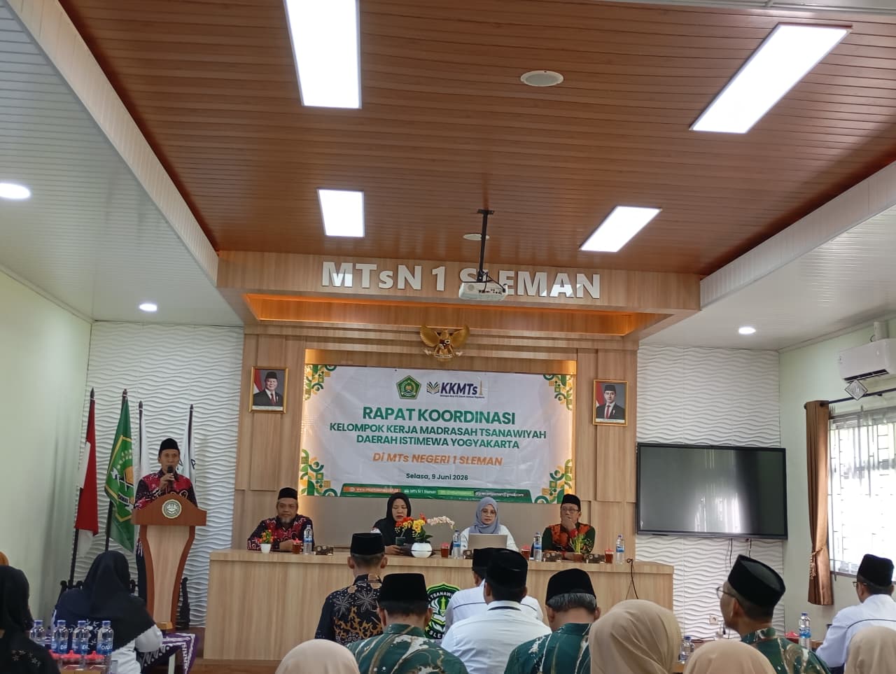 Kepala MTsN 9 Bantul Ikuti Pertemuan KKMTs DIY di MTsN 1 Sleman, Perkuat Sinergi Peningkatan Mutu Madrasah